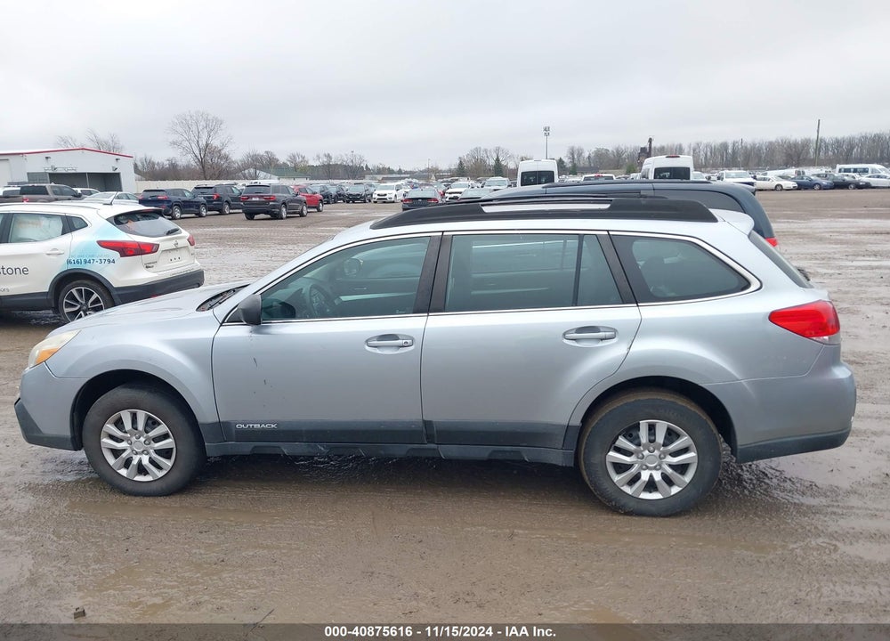 2013 SUBARU OUTBACK 2.5I VIN: 4S4BRBAC7D3227706