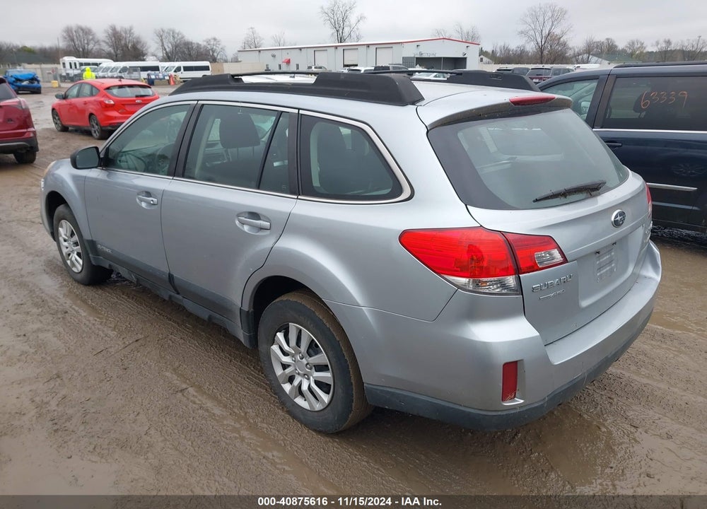 2013 SUBARU OUTBACK 2.5I VIN: 4S4BRBAC7D3227706