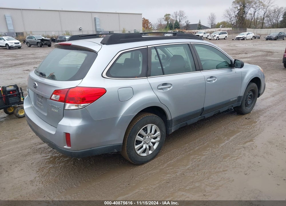 2013 SUBARU OUTBACK 2.5I VIN: 4S4BRBAC7D3227706