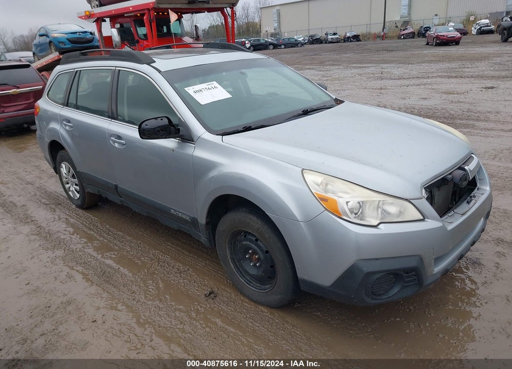 2013 SUBARU OUTBACK 2.5I VIN: 4S4BRBAC7D3227706