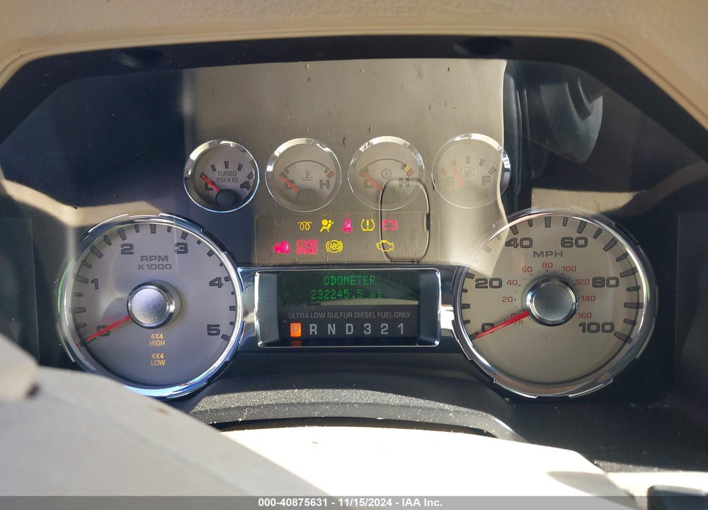 2009 FORD F-250 FX4/HARLEY-DAVIDSON/KING RANCH/LARIAT/XL/XLT VIN: 1FTSW21R39EA58295