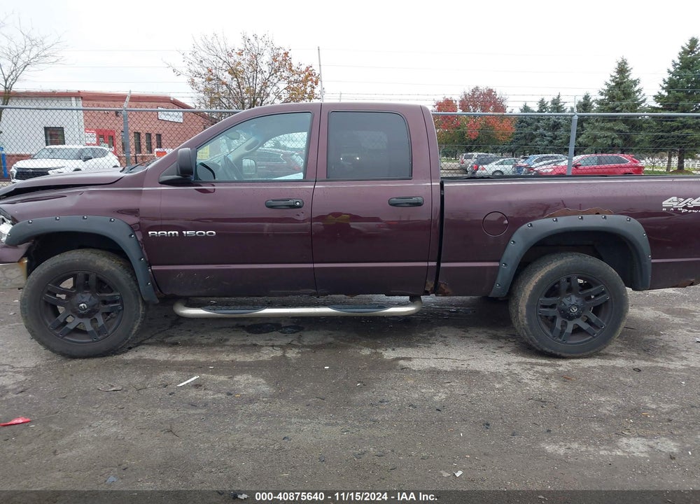 2004 DODGE RAM 1500 SLT/LARAMIE VIN: 1D7HU18D04S760983