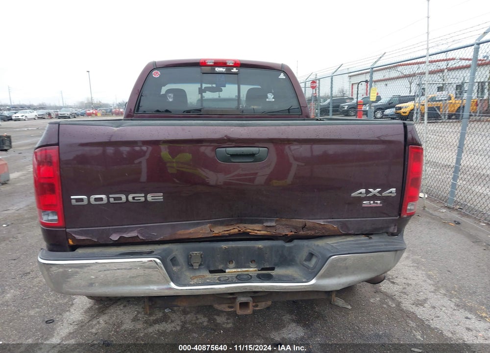 2004 DODGE RAM 1500 SLT/LARAMIE VIN: 1D7HU18D04S760983