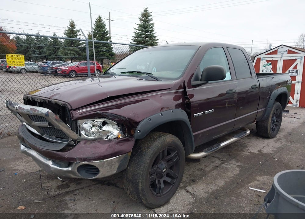 2004 DODGE RAM 1500 SLT/LARAMIE VIN: 1D7HU18D04S760983