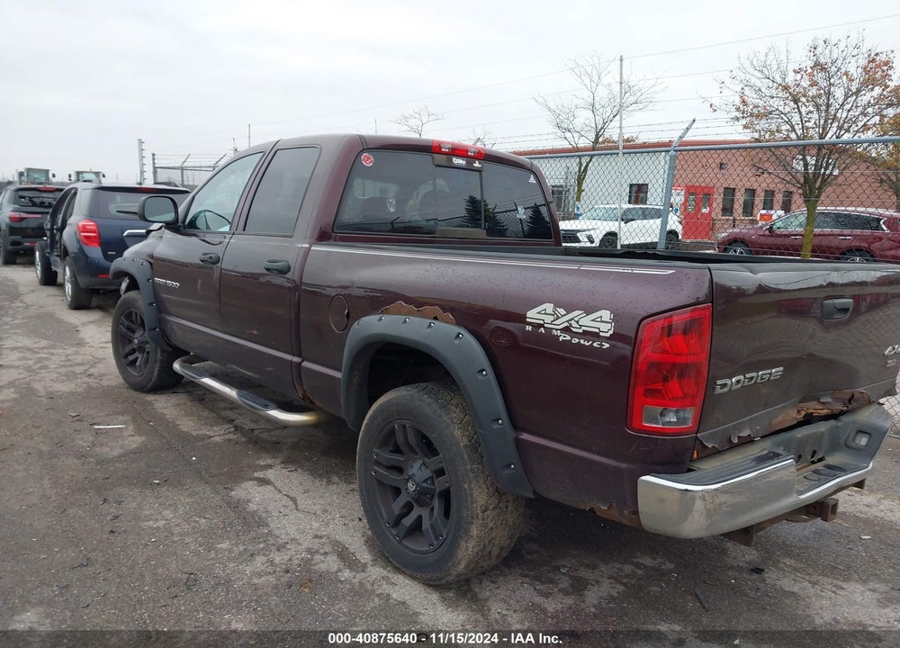 2004 DODGE RAM 1500 SLT/LARAMIE VIN: 1D7HU18D04S760983
