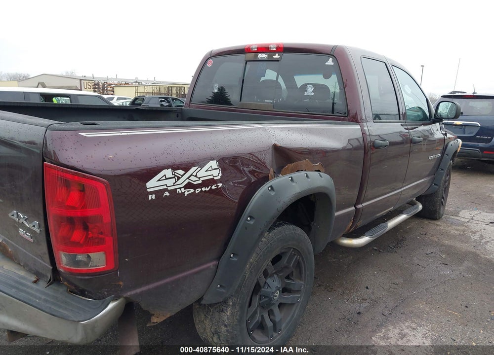 2004 DODGE RAM 1500 SLT/LARAMIE VIN: 1D7HU18D04S760983