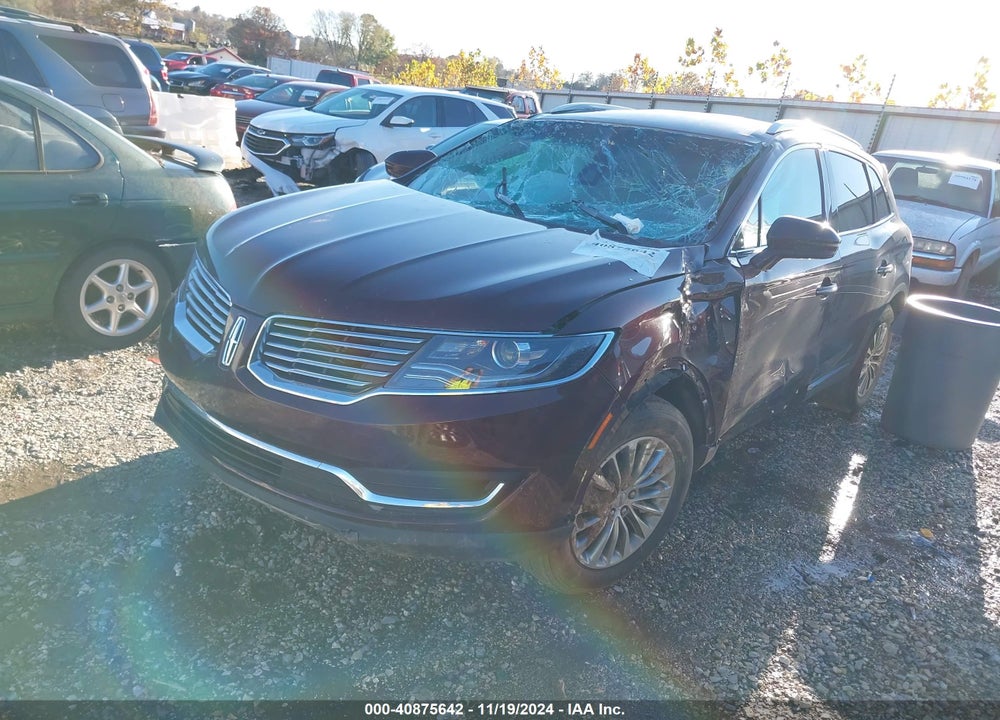 2018 LINCOLN MKX SELECT VIN: 2LMPJ6KR8JBL20306