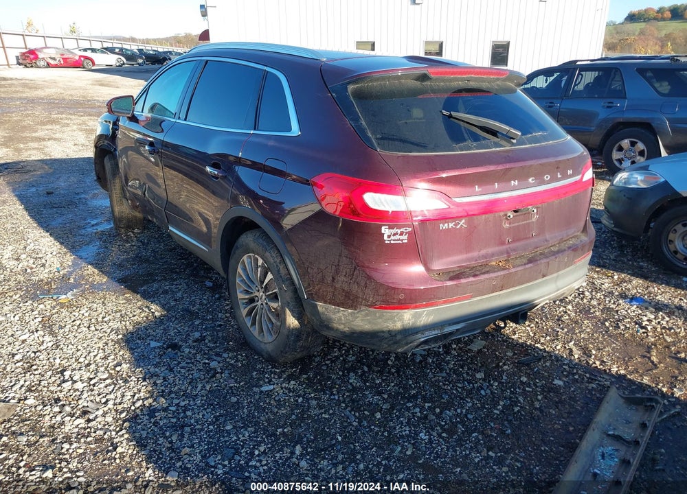 2018 LINCOLN MKX SELECT VIN: 2LMPJ6KR8JBL20306