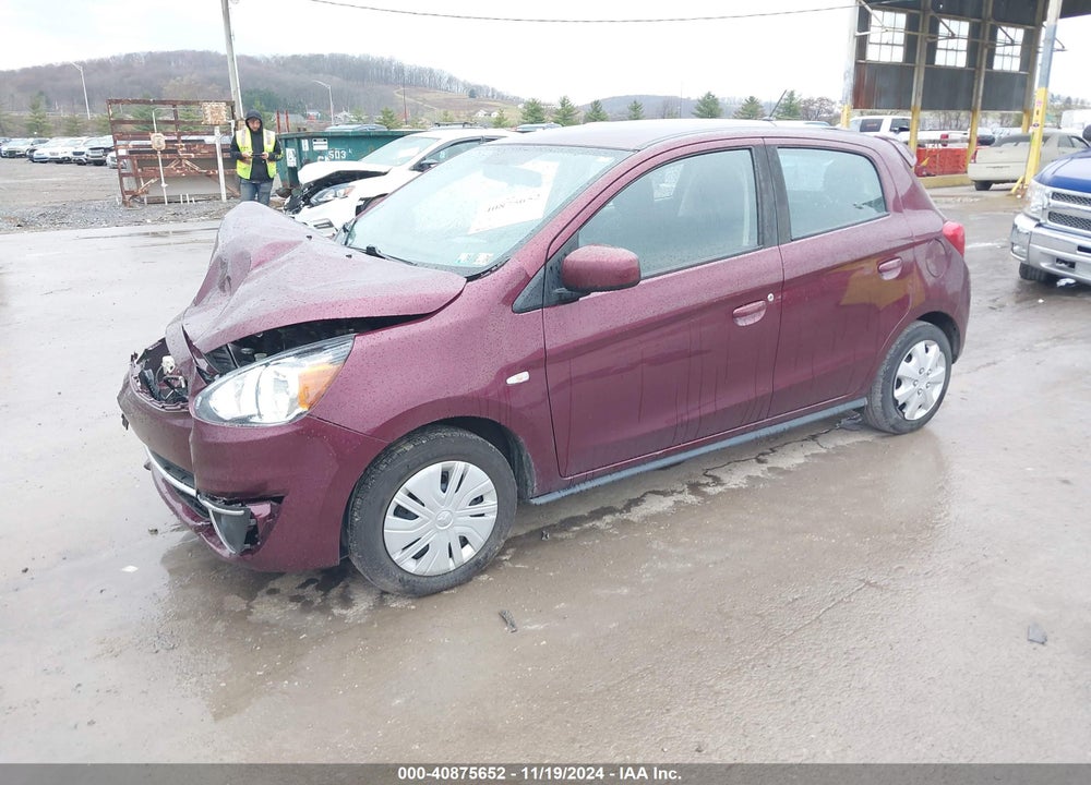 2020 MITSUBISHI MIRAGE ES/SE VIN: ML32A3HJ8LH006545