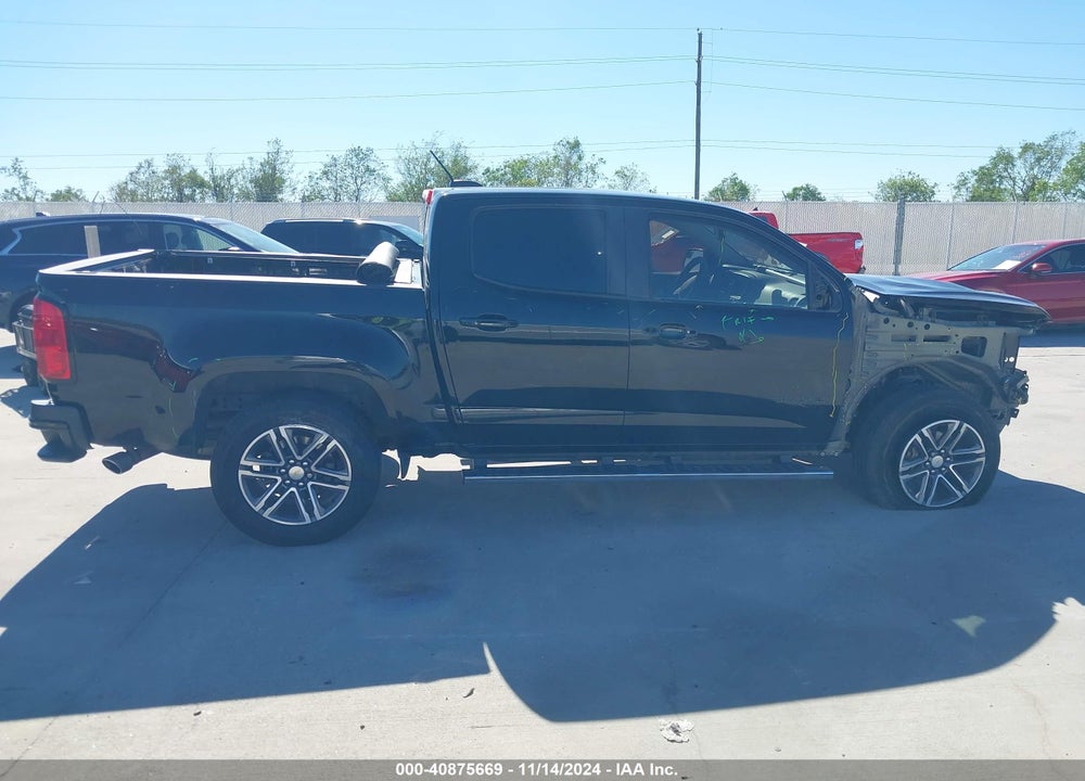 2020 CHEVROLET COLORADO 2WD SHORT BOX WT VIN: 1GCGSBEN1L1145927