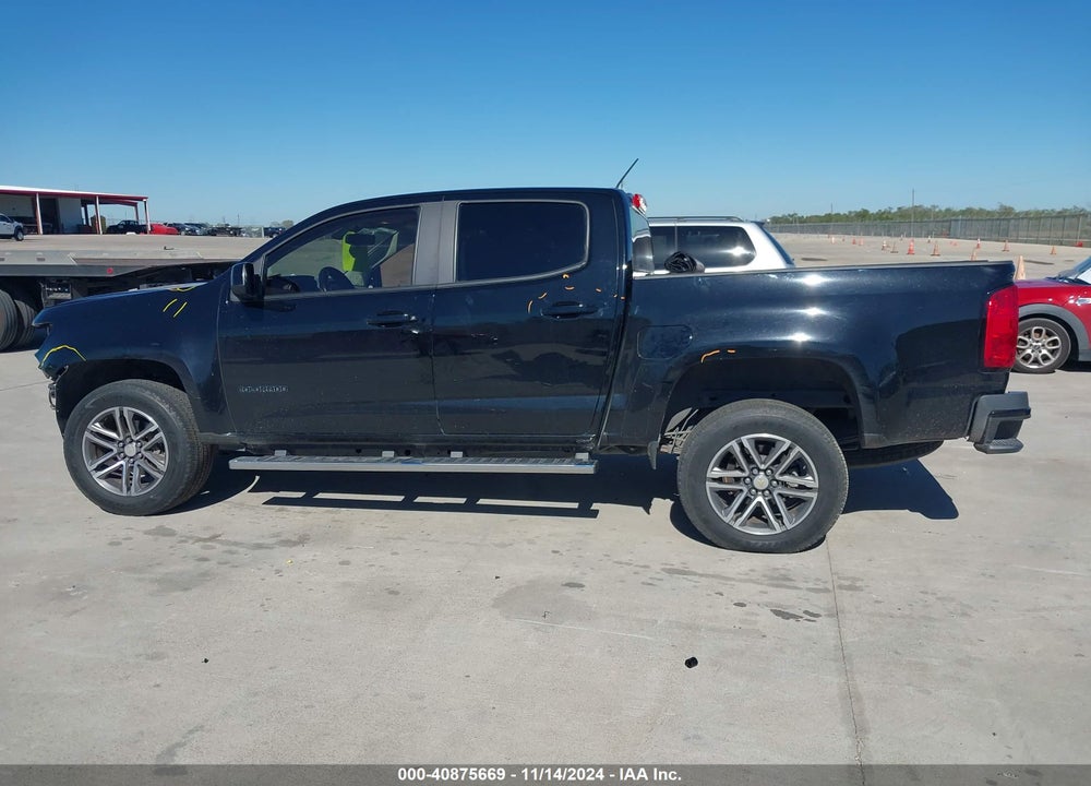 2020 CHEVROLET COLORADO 2WD SHORT BOX WT VIN: 1GCGSBEN1L1145927
