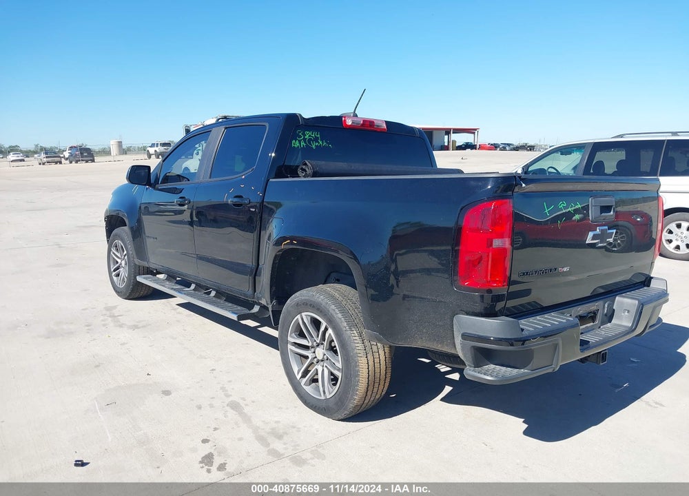 2020 CHEVROLET COLORADO 2WD SHORT BOX WT VIN: 1GCGSBEN1L1145927