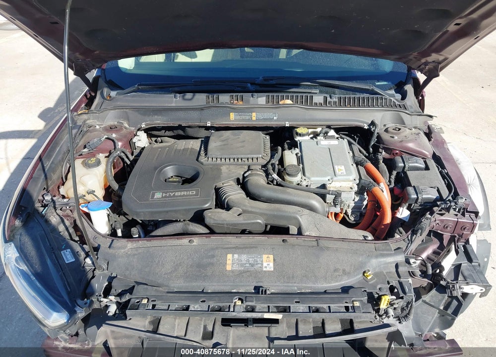 2013 FORD FUSION HYBRID SE VIN: 3FA6P0LU5DR338218