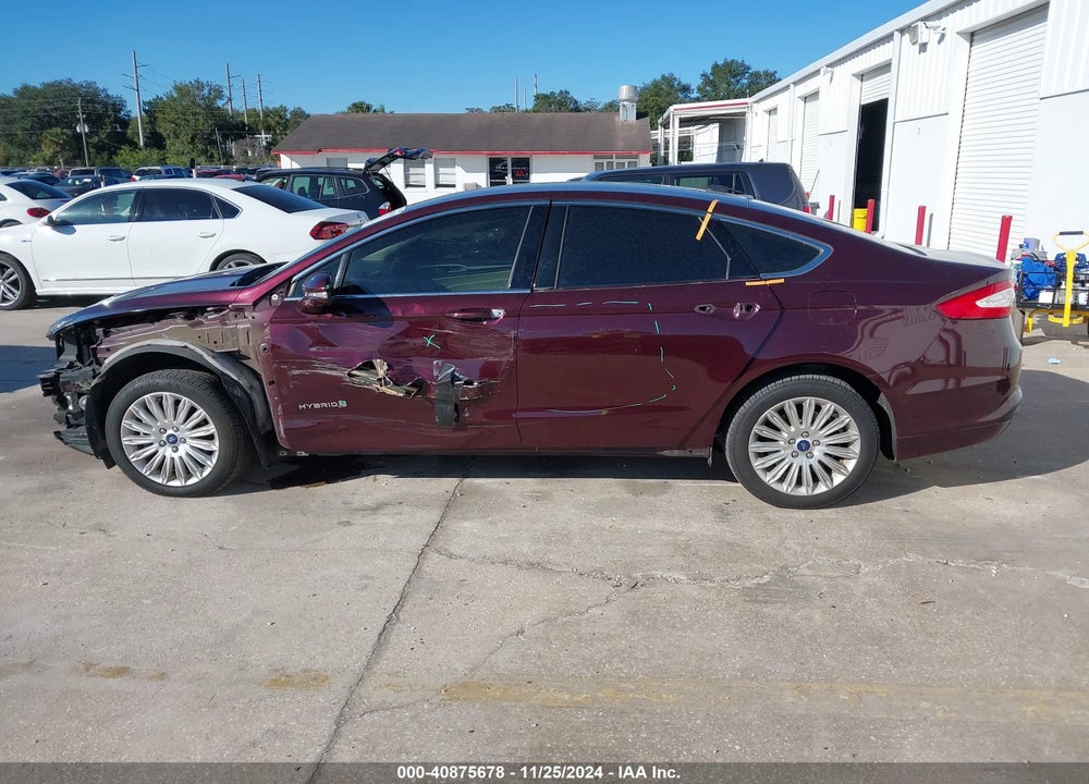 2013 FORD FUSION HYBRID SE VIN: 3FA6P0LU5DR338218