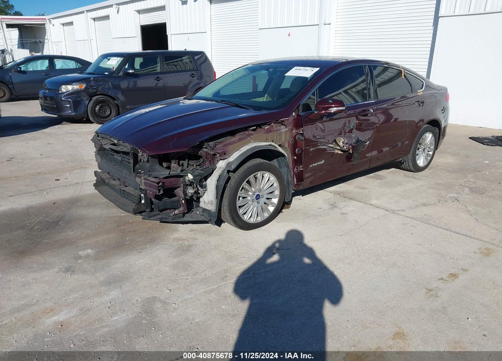 2013 FORD FUSION HYBRID SE VIN: 3FA6P0LU5DR338218