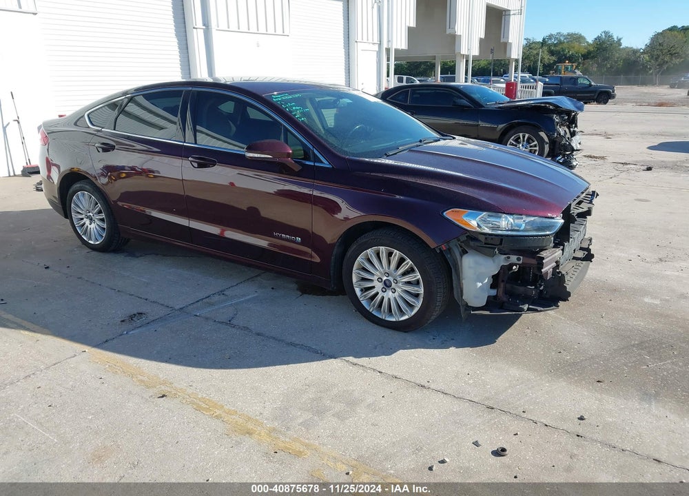 2013 FORD FUSION HYBRID SE VIN: 3FA6P0LU5DR338218