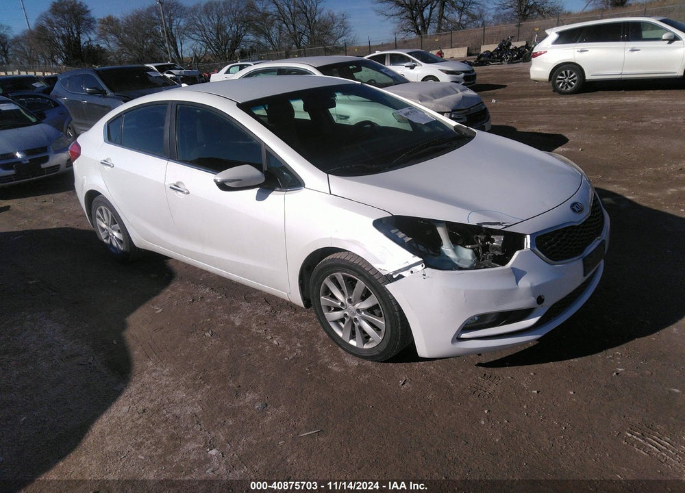 2014 KIA FORTE EX VIN: KNAFX4A81E5106546