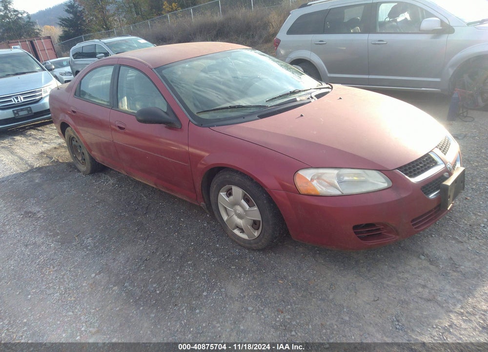 2006 DODGE STRATUS SXT VIN: 1B3EL46X76N167252