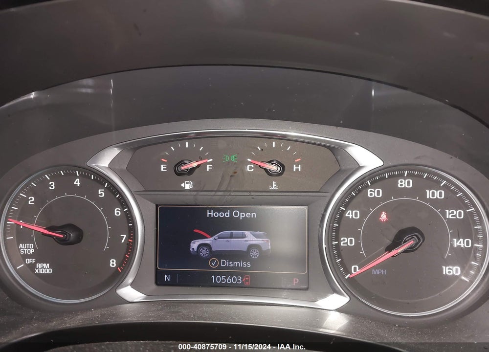 2020 CHEVROLET TRAVERSE FWD LT CLOTH VIN: 1GNERGKW8LJ231689