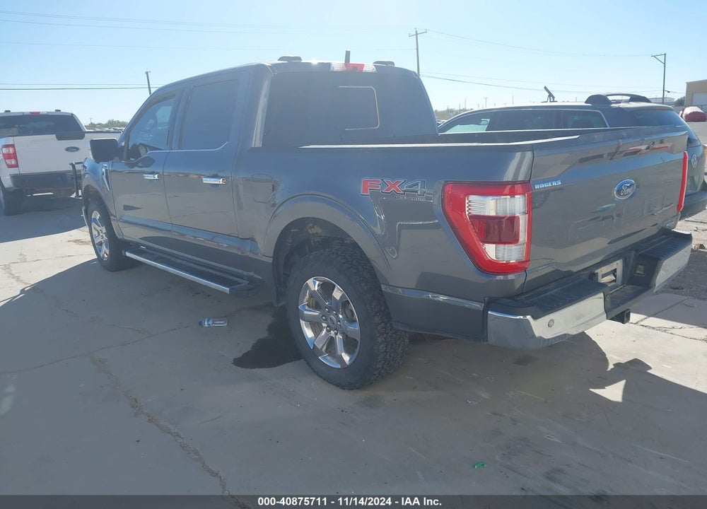 2022 FORD F-150 LARIAT VIN: 1FTFW1E81NFB09097