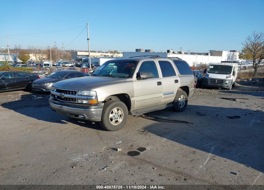 2002 CHEVROLET TAHOE LS VIN: 1GNEC13Z32J309222
