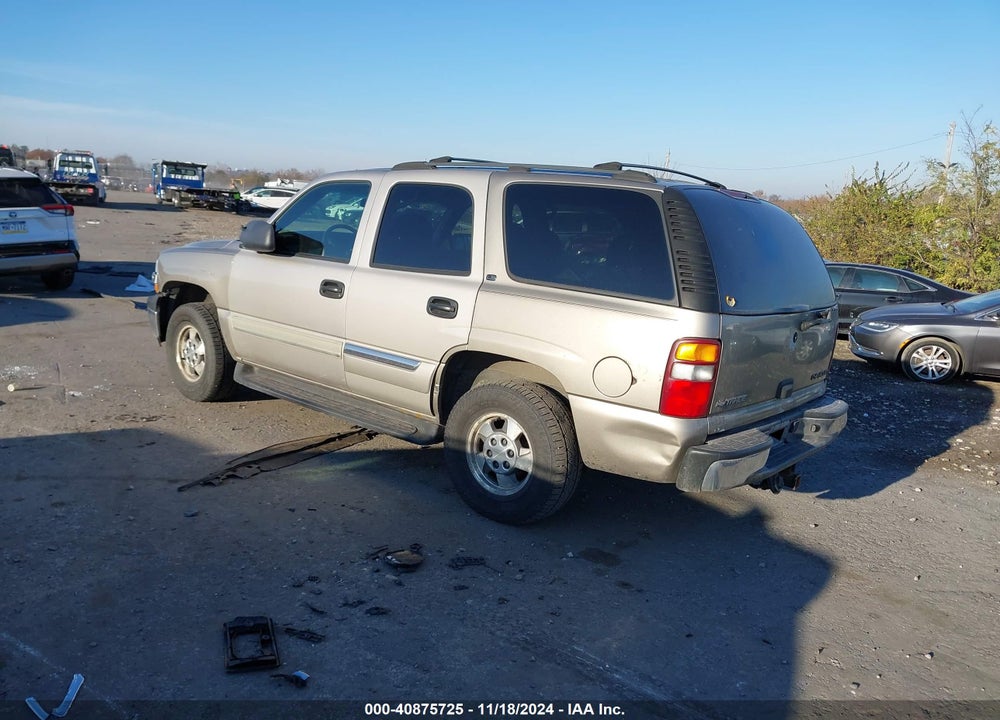 2002 CHEVROLET TAHOE LS VIN: 1GNEC13Z32J309222