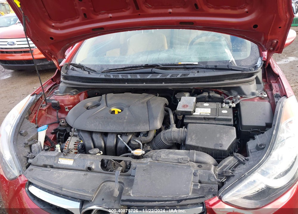 2013 HYUNDAI ELANTRA GLS VIN: 5NPDH4AE6DH176765