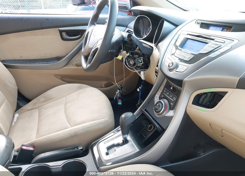 2013 HYUNDAI ELANTRA GLS VIN: 5NPDH4AE6DH176765