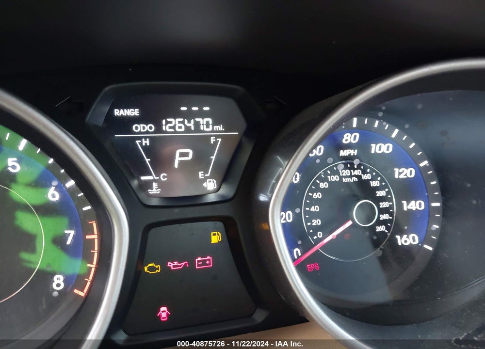 2013 HYUNDAI ELANTRA GLS VIN: 5NPDH4AE6DH176765