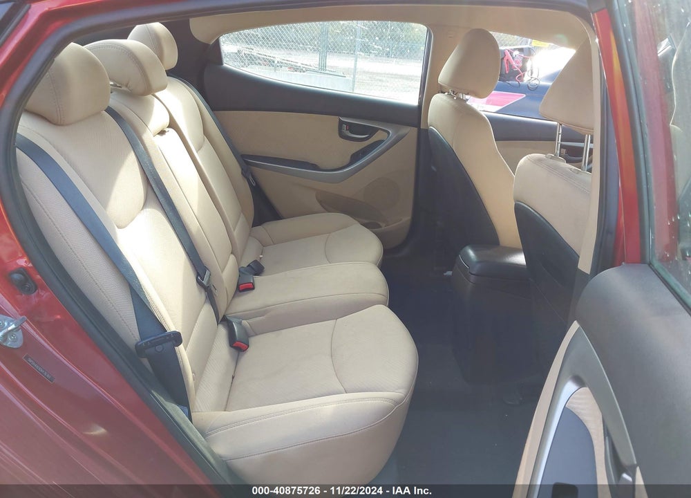 2013 HYUNDAI ELANTRA GLS VIN: 5NPDH4AE6DH176765