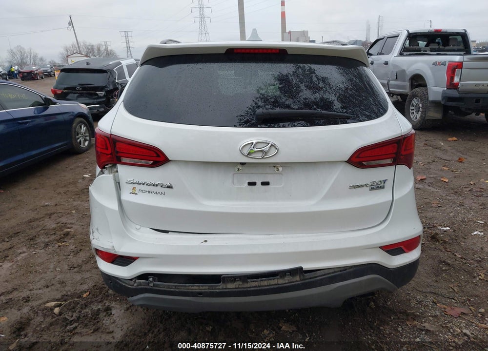 2018 HYUNDAI SANTA FE SPORT 2.0T ULTIMATE VIN: 5XYZW4LA5JG566328