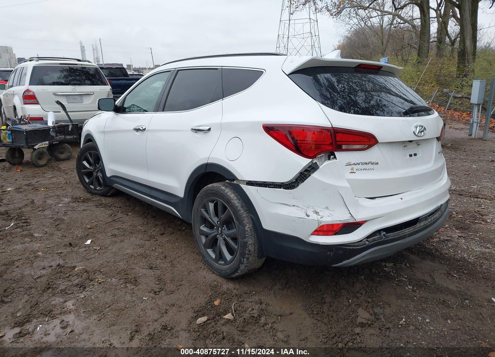 2018 HYUNDAI SANTA FE SPORT 2.0T ULTIMATE VIN: 5XYZW4LA5JG566328