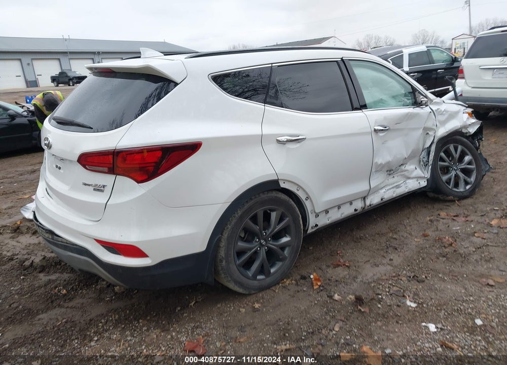2018 HYUNDAI SANTA FE SPORT 2.0T ULTIMATE VIN: 5XYZW4LA5JG566328