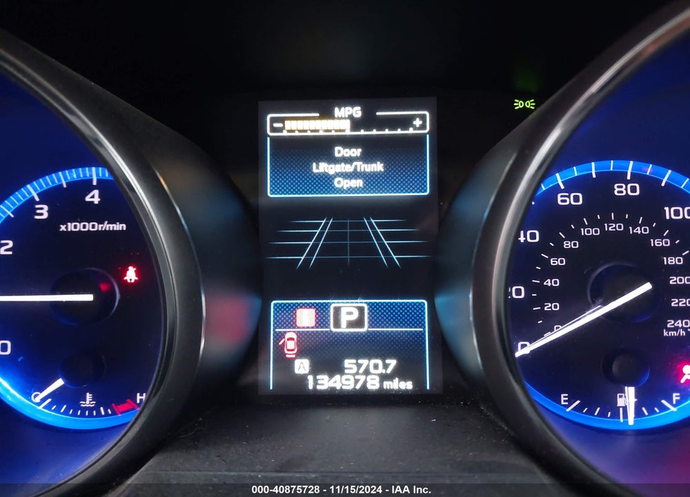2015 SUBARU LEGACY 2.5I LIMITED VIN: 4S3BNBN66F3048676