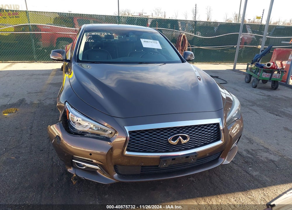 2014 INFINITI Q50 PREMIUM VIN: JN1BV7AR1EM683569