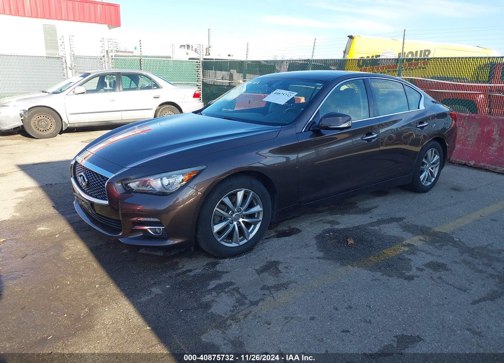 2014 INFINITI Q50 PREMIUM VIN: JN1BV7AR1EM683569