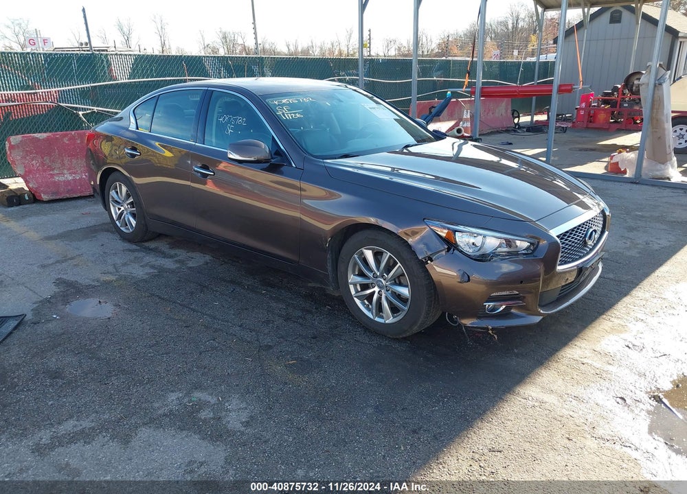 2014 INFINITI Q50 PREMIUM VIN: JN1BV7AR1EM683569