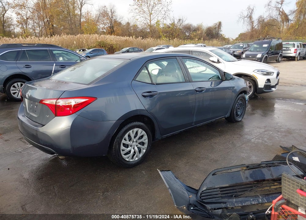 2017 TOYOTA COROLLA LE VIN: 2T1BURHE7HC951542