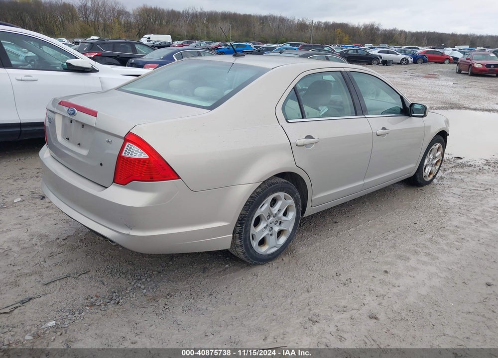 2010 FORD FUSION SE VIN: 3FAHP0HA9AR359804