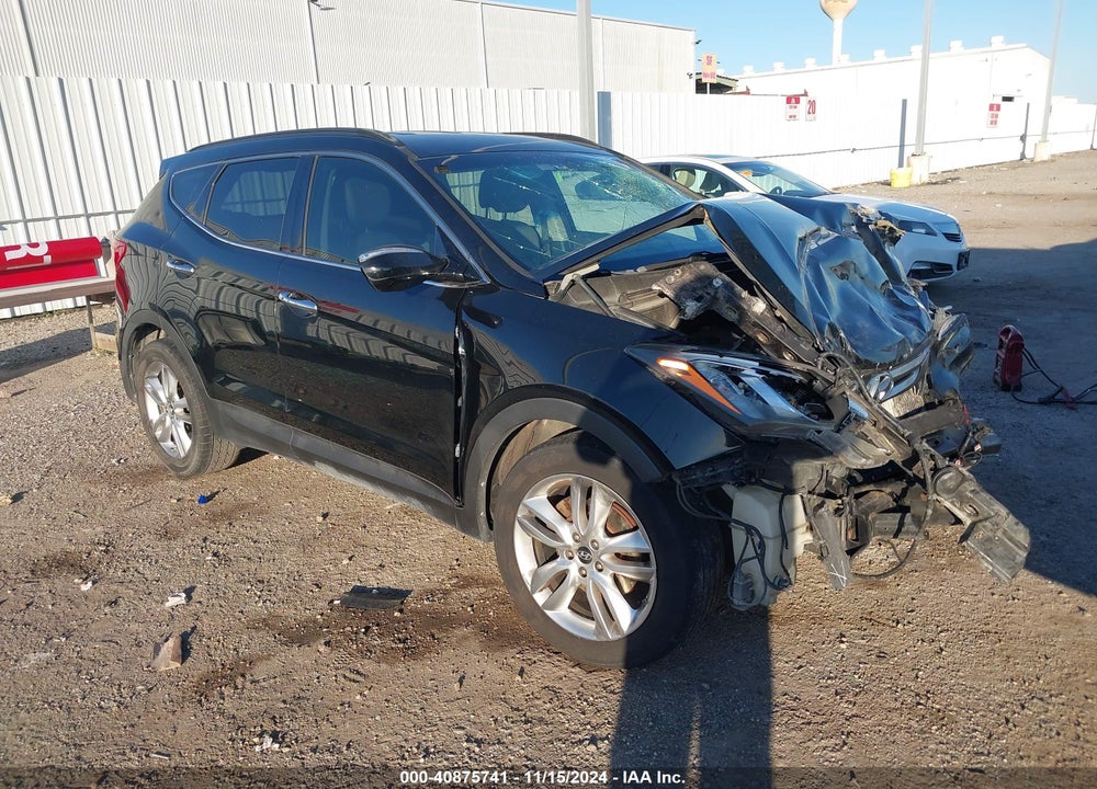 2014 HYUNDAI SANTA FE SPORT 2.0L TURBO VIN: 5XYZU3LAXEG165296