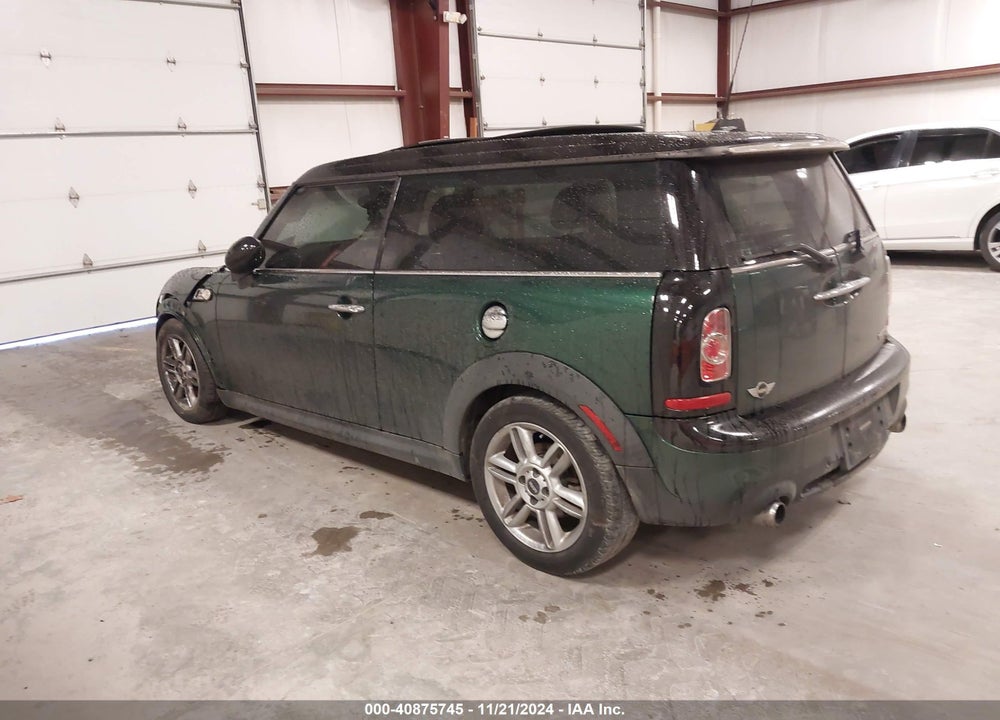 2012 MINI COOPER S CLUBMAN VIN: WMWZG3C58CTY32052
