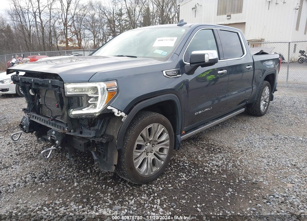 2021 GMC SIERRA 1500 4WD SHORT BOX DENALI VIN: 1GTU9FED8MZ440300