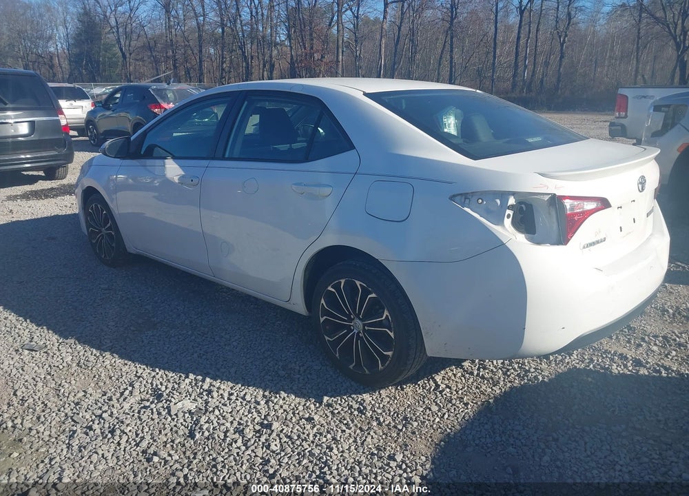 2016 TOYOTA COROLLA S PLUS VIN: 2T1BURHEXGC536357