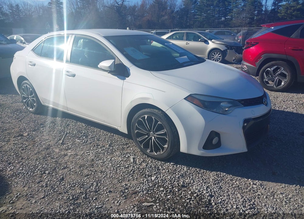 2016 TOYOTA COROLLA S PLUS VIN: 2T1BURHEXGC536357