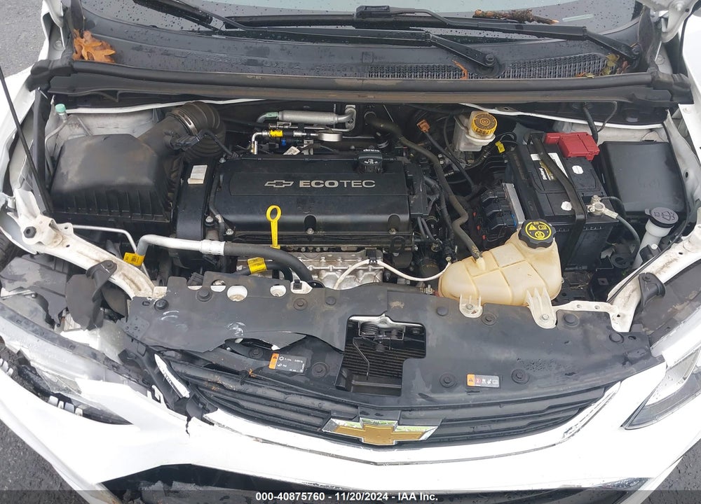 2017 CHEVROLET SONIC LS AUTO VIN: 1G1JB5SH0H4163422