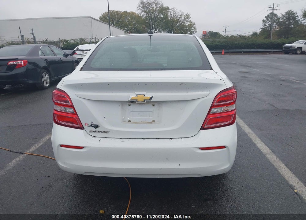 2017 CHEVROLET SONIC LS AUTO VIN: 1G1JB5SH0H4163422