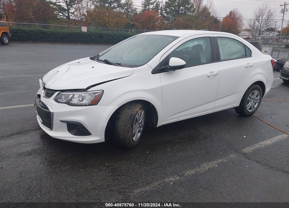 2017 CHEVROLET SONIC LS AUTO VIN: 1G1JB5SH0H4163422