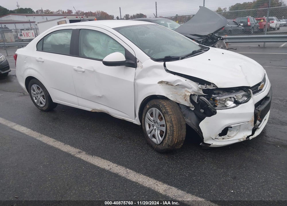 2017 CHEVROLET SONIC LS AUTO VIN: 1G1JB5SH0H4163422
