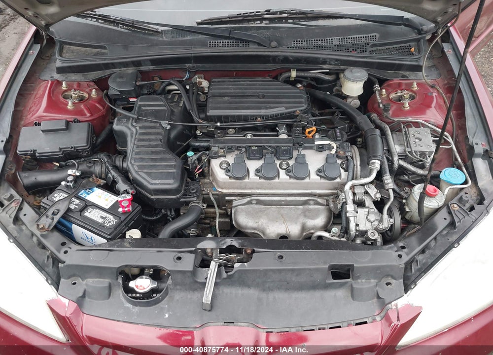 2005 HONDA CIVIC EX VIN: 2HGES26765H514035