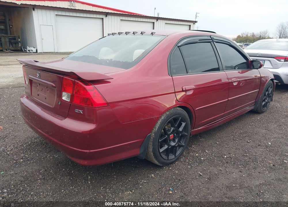 2005 HONDA CIVIC EX VIN: 2HGES26765H514035